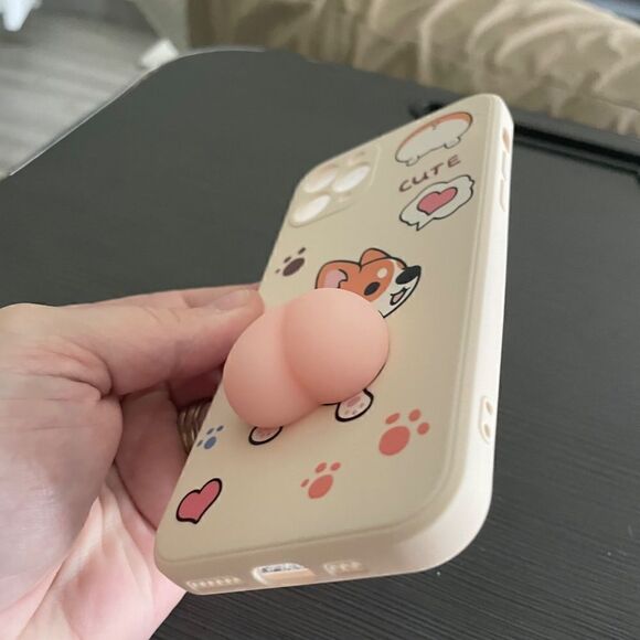 NIB Cute Korgie Butt I-Phone 11 Case - OS - Picture 2 of 7